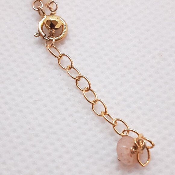 New genuine stone 14kt gf necklace - Picture 5 of 7